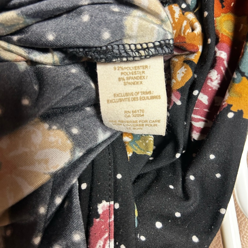 Floral Halter Maxi Dress - Black - Picture 6 of 6